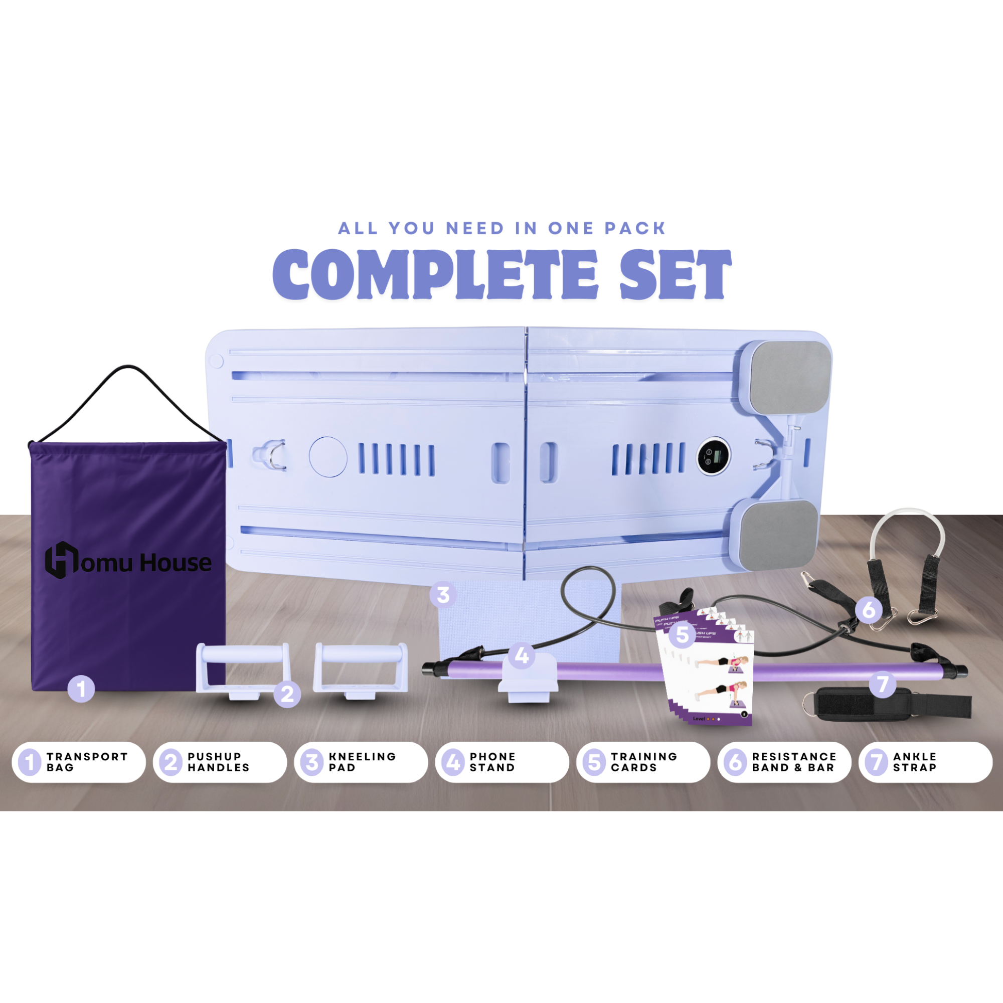 Pilates Board - Zen edition set